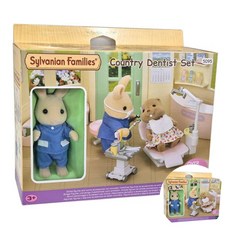 실바니안패밀리 치과 의사 세트 토끼미니어처