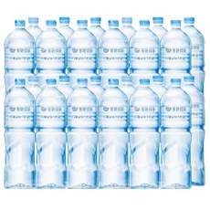 동원샘물 무라벨(무/유라벨 랜덤발송), 24개, 2L