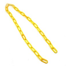체인 1M 노란색 플라스틱