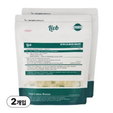 리브비 향기부스터 코튼향 캡슐세제, 2세트, 30개입