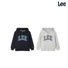 [백화점 정품] Lee 키즈 키즈 컬리지 로고 후드집업 LK2601HZ22