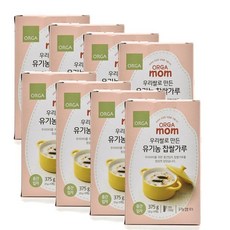 풀무원 찹쌀가루 중간입자, 375g, 8개