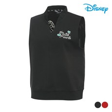 디즈니골프 여성 골프 조끼 베스트 캐주얼 퍼포먼스 활동룩 슬릿 넥라인 아트웍 티셔츠 DN3LTV010DH5582533