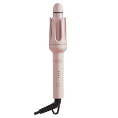 自動卷直兩用電動卷發棒 15段溫控 蓬鬆順直, 粉色, 美規