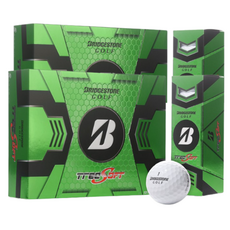 브리지스톤 NEW 트레오 소프트 2.0 2피스 비거리 고반발 장타 골프공, 2세트, 12개입, 화이트