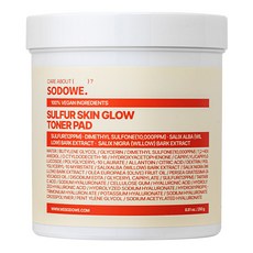 쏘두위 오일풀링 유황 얼굴빛 스킨패드, 1개, 60매입