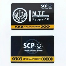 SCP scp 재단 전투 전술 카드 1 2 3 4 5 등급 기동 특공대 알파 베타 델타, KAPPA-10