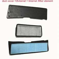 A/C 벤트 커버 테슬라 모델 3 에어컨 흡입 엔진 룸 보호 필터 스크린 절연 네트워크 2021, 완전한 세트, 1개