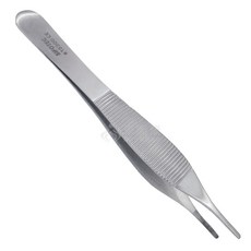 來而康 和豐 不鏽鋼鑷子 無鉤尖頭 手動式手術器械 醫療實驗室適用, 1個