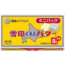 유키지루시 일본 홋카이도 버터 64g x 3개