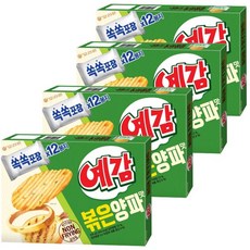 오리온 예감 볶은양파맛, 204g, 4개