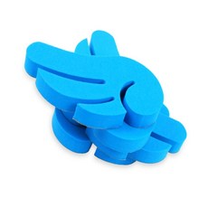 차량 EVA 고탄성 엔젤 캐릭터 도어가드 문콕방지 4p 자동차문보호패드