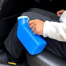 휴대용 남자 소변통 1.2L 블루, 상세페이지 참조