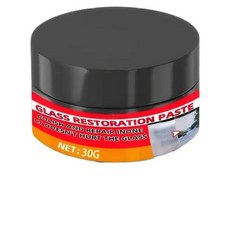 유리 연마제 흠집 제거제 자동차 광택 복원 클리너 기름막 코팅 윈드스크린 복합제 SUV 트럭 세단 캠핑카 거울 욕실 샤워문, 유리 연마제 흠집 제거제 자동차 광택 복원 클리너 기름