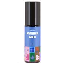 매너픽 화장실 탈취제 실내 무향 휴대용, 1개, 50ml