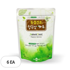 산마을 동결건조 청국장가루, 80g, 6개