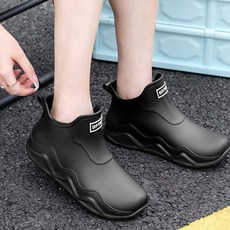 데일리 레인슈즈 장화 레인부츠 단목 2color 방수 장마철