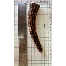原角系列 鹿角潔牙骨 潔牙耐咬 圓角處理 中型, 1個