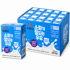 연세우유 소화가잘되는우유, 1박스, 190ml