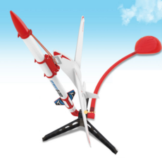 에어로켓 펌플 발사대 글라이더 비행기 과학 교구 장난감, 단품