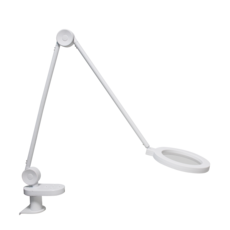 코지라이트 LED스탠드 TB-L480C (돋보기 썬라이크LED 변경가능) 사무용 클렘프타입 리모컨포함, TB-L480CL(돋보기), 화이트