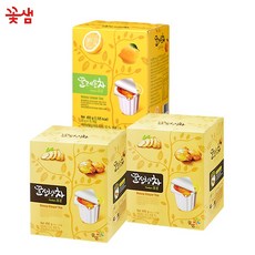 꽃샘 꿀생강차 포션 2개 +꿀레몬차 포션 1개 (45개입), 450g
