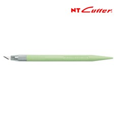 NT Cutter NT커터 D-400P 아트나이프 칼/커터/커터매트>>커터칼, 파스텔그린 x 1개