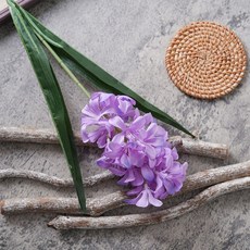 風信子仿真花 居家裝飾 拍照道具, 1個, 紫色 / 一枝
