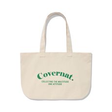 커버낫 프레쉬 세리프 로고 캔버스백 아이보리 CO2400EC01IV 964979