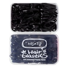 SimplyAnn 高彈力方便收納髮圈 300入