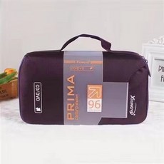 CD收納包 大容量128片碟片包 光碟盒40片/80片DVD光盤包 CD收納整理盒, 96片裝（紫紅色1個）帆布款