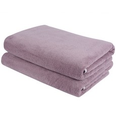 SUNLAND 굿초이스 파스텔톤 대형 비치타월 0cm, 2개, 보라색