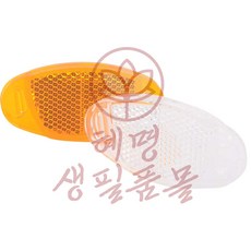 자전거바퀴 반사판 야간등 자전거반사등 표시등 야광반사판 자전거후미등반사판, 황색