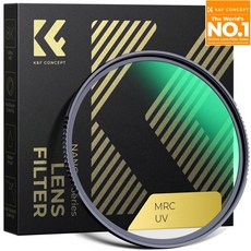 K&F Concept NANO-X MRC UV 40.5mm 렌즈필터, 1개