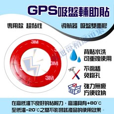 【台灣製】吸盤救星 無痕 重複貼, 1個, 二代GPS輔助貼7.5公分一片