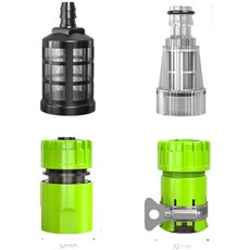 고압 세척기용 어댑터 물 커넥터 빠른 연결 정원 호스 파이프 피팅