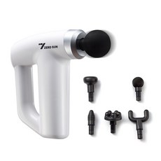 제스파 진동 전신 안마기 무선 자동 마사지건, ZP2731, 화이트