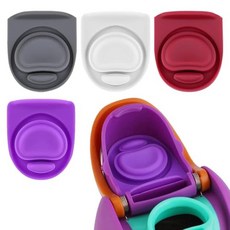 BMSQOFD Owala FreeSip과 호환되는 교체용 고무 씰 스토퍼 5개 500/19/24/32/40온스 병 입구 캡 실리콘 부품 인서트 액세서리 5PB-A3 17131, 4-Pack Stoppers, 4 Colors 8