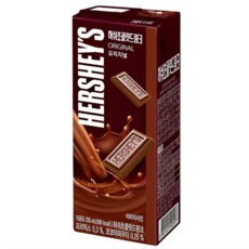허쉬 초콜릿드링크 오리지널, 235ml, 4개