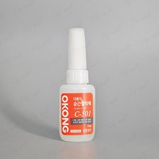 오공 다용도 순간접착제 C-501 20g, 8개