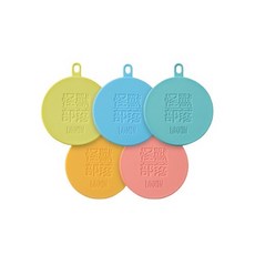 怪獸部落 罐頭保鮮蓋 台灣製 100%密封 日本食品級矽膠 貓狗通用, 藍綠色, 1個