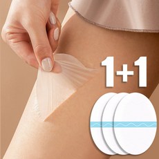 허벅지 안쪽 살 쓸림 방지 패드 투명 스티커 일회용 사타구니 겨드랑이, 10개