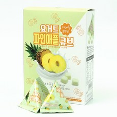산마을 동결건조 과일 요거트 큐브, 요거트 파인애플 큐브 1.8gx10개입, 1.8g