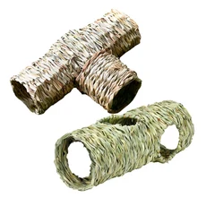 貓咪草編隧道 寵物玩具 貓隧道 貓咪玩具 貓咪用品, T字款, 1個