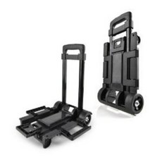 아이스박스 태클박스 폴딩 접이식 카트, 1개, 32L, 블랙