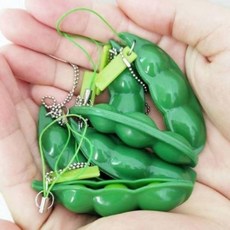 트리비즈 올망졸망 푹신한 완두콩 키링 가방걸이 가성비템