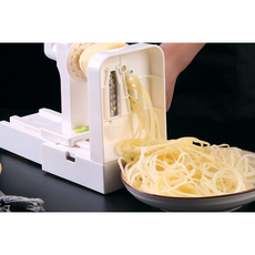 야채국수 면뽑기 감자 채소 회전채칼, 01.단일세트, 1개