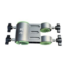 星攀戶外 釣魚 鋁合金 釣臺傘架 26mm插管式 防脫螺絲 傘座套筒 炮臺架滑動座, 1個, 羊角頭防脫螺絲加強款