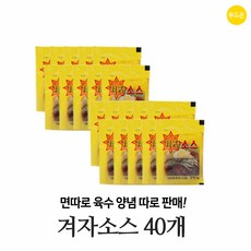 푸드온 옥천냉면 10인분 모음전-전문점판매 물 비빔 함흥 평양 비빔장 냉면육수 겨자소스 골라담기, 선택상품-겨자(20개)x2세트