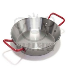 리3치점빵 스테인레스 빠에야팬 스텐접 빠에야팬18cm 스텐프라이팬